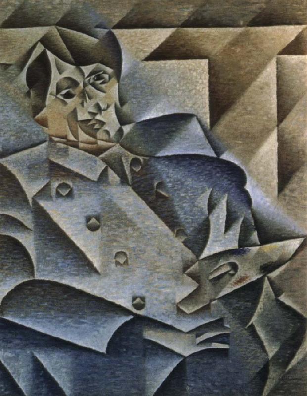 Juan Gris portait of pablo picasso